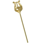 Baritone/Sousaphone Lyre Straight Stem Brass