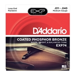 D'Addario Coated Phosphor Bronze Mandolin Strings