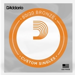 D'Addario 80/20 Bronze Wound G String