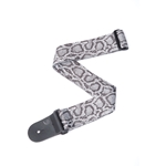 D'Addario Planet Waves Polyester Woven Guitar Strap- Snakeskin