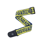 Grateful Dead Guitar Strap- Yellow