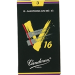 Vandoren V16 Alto Saxophone Reeds- Choose Strength