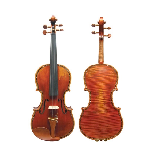 4/4 Decorated Hellier Strad Violin