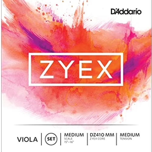 D'Addario Zyex Viola Strings