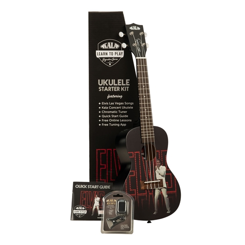 Buy Anti-Dust Ukuleles Kala Learn-To-Play Concert Ukulele Starter Kit  (Elvis Rockabilly) for friends - UKULELE MOVEMENT Sales Shop