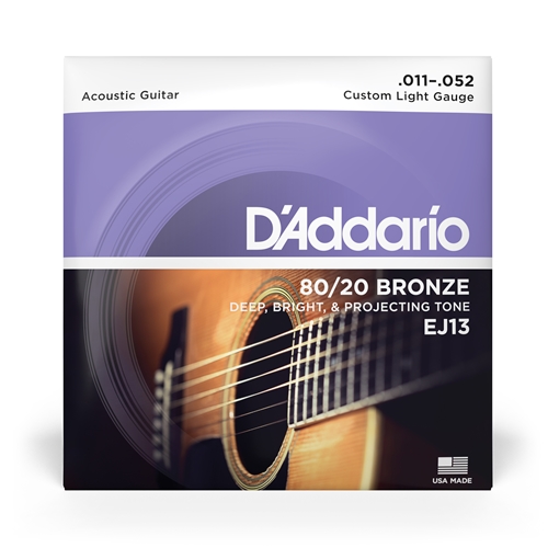 D'Addario 80/20 Bronze Single Strings